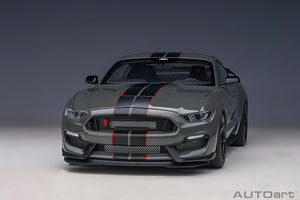 FORD USA MUSTANG SHELBY GT350R COUPE 2017 LEAD FOOT GREY BLACK