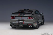 Indlæs billede til gallerivisning FORD USA MUSTANG SHELBY GT350R COUPE 2017 LEAD FOOT GREY BLACK