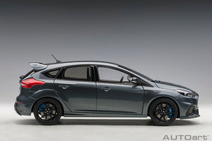 2016 Ford Focus RS, stealth grey 1:18
