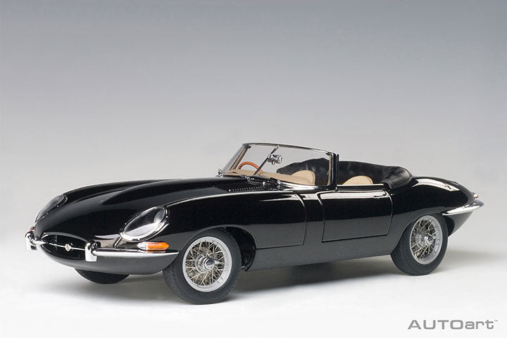 JAGUAR E-TYPE 3.8 SPIDER I-SERIES 1961 BLACK 