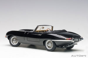 JAGUAR E-TYPE 3.8 SPIDER I-SERIES 1961 BLACK 