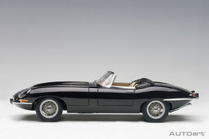 JAGUAR E-TYPE 3.8 SPIDER I-SERIES 1961 BLACK 