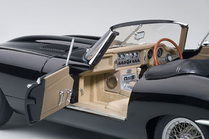 JAGUAR E-TYPE 3.8 SPIDER I-SERIES 1961 BLACK 