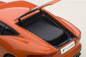 2015 Jaguar F-type R coupe, orange metallic 1:18