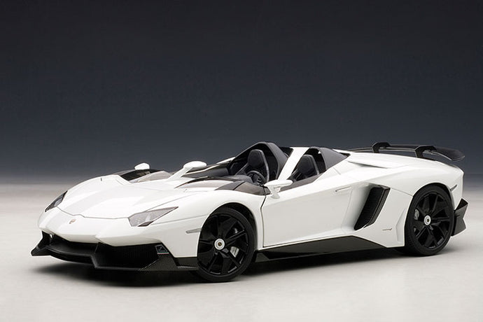 LAMBORGHINI AVENTADOR J SPIDER 2012 BIANCO MONOCERUS WHITE