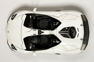 LAMBORGHINI AVENTADOR J SPIDER 2012 BIANCO MONOCERUS WHITE