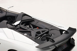 LAMBORGHINI AVENTADOR J SPIDER 2012 BIANCO MONOCERUS WHITE
