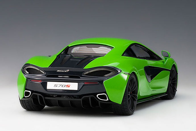 McLaren 570S, green 1:18
