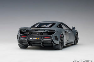 McLaren 675LT, grey 1:18