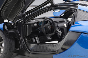 McLaren P1, azure blue 1:18