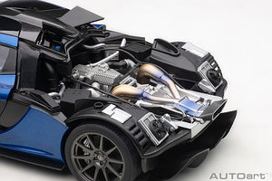 McLaren P1, azure blue 1:18