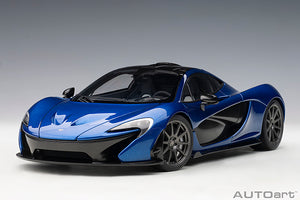 McLaren P1, azure blue 1:18