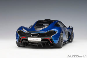 McLaren P1, azure blue 1:18