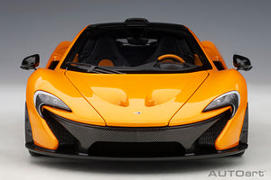 McLaren P1, papaya spark 1:18