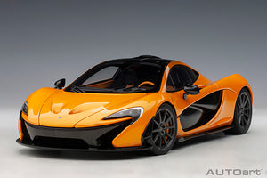 McLaren P1, papaya spark 1:18