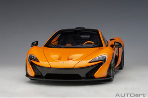 McLaren P1, papaya spark 1:18
