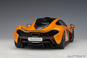 McLaren P1, papaya spark 1:18
