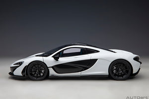 McLAREN P1 2013 ALASKAN DIAMOND WHITE