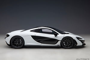 McLAREN P1 2013 ALASKAN DIAMOND WHITE