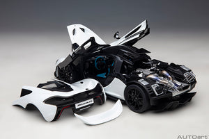 McLAREN P1 2013 ALASKAN DIAMOND WHITE