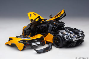 McLAREN P1 2013 VOLCANO YELLOW BLACK