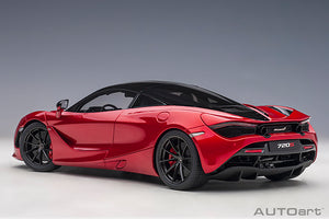 McLaren 720S, red 1:18