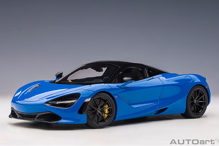 MC LAREN 720S 2017 METALLIC BLUE 1:18