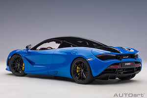 MC LAREN 720S 2017 METALLIC BLUE 1:18