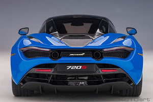 MC LAREN 720S 2017 METALLIC BLUE 1:18