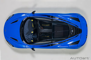 MC LAREN 720S 2017 METALLIC BLUE 1:18