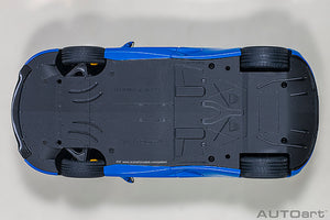MC LAREN 720S 2017 METALLIC BLUE 1:18