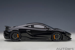 McLaren 600LT, black 1:18