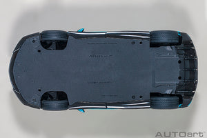 McLaren 600LT, light blue 1:18