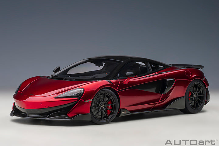 McLaren 600LT, volcano red 1:18