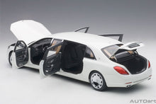 Indlæs billede til gallerivisning 2015 Mercedes Maybach S-class S600 Pulmann, white 1:18