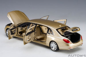 MERCEDES BENZ S-CLASS S600 PULLMAN 2016 GOLD