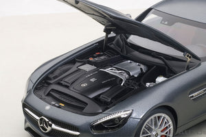 2015 Mercedes Benz AMG GT-S, matt grey 1:18