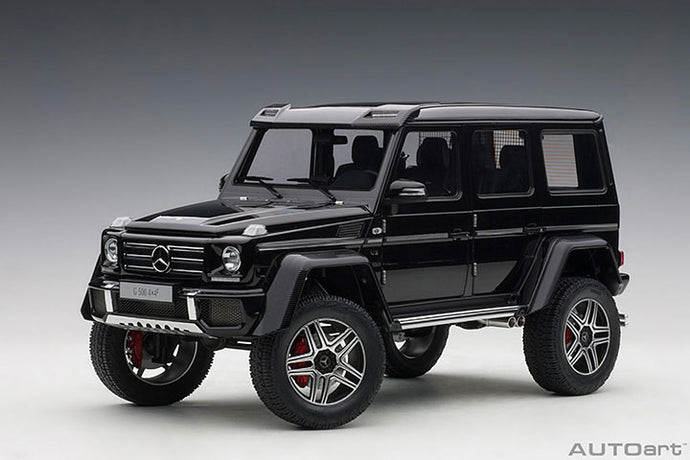 MERCEDES G500 4x4-2 2016 GLOSS BLACK 1:18