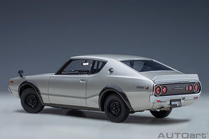 1/18 Nissan Skyline GT-R (KPGC110), silver 1:18