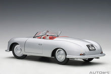 Indlæs billede til gallerivisning 1/18 Porsche 356 Number 1, silver  1:18
