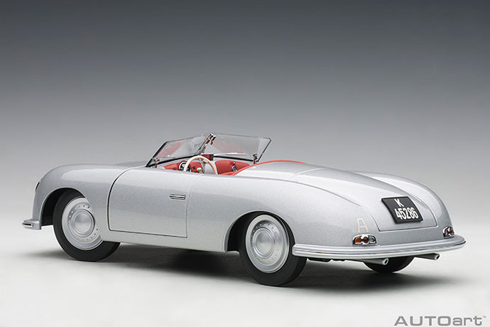 Porsche 356 Number 1, silver  1:18