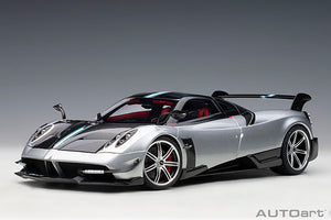 PAGANI HUAYRA BC 2016 GRIGIO MERCURIO/GREY CARBON 1:18