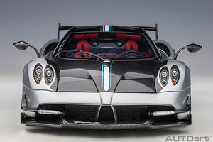 PAGANI HUAYRA BC 2016 GRIGIO MERCURIO/GREY CARBON 1:18