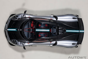PAGANI HUAYRA BC 2016 GRIGIO MERCURIO/GREY CARBON 1:18