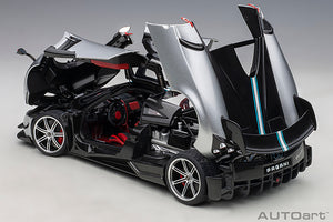 PAGANI HUAYRA BC 2016 GRIGIO MERCURIO/GREY CARBON 1:18
