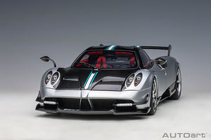 PAGANI HUAYRA BC 2016 GRIGIO MERCURIO/GREY CARBON 1:18