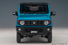 Indlæs billede til gallerivisning 1/18 Suzuki Jimny, brisk blue with black roof 1:18