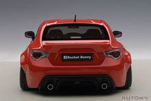 Indlæs billede til gallerivisning 1/18 Toyota 86 Rocket Bunny, red with silver wheels 1:18