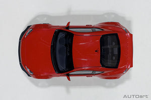 1/18 Toyota 86 Rocket Bunny, red with silver wheels 1:18