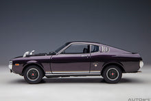 Indlæs billede til gallerivisning 1/18 Toyota Celica Liftback 2000 GT (RA25), 1973, dark purple metallic 1:18